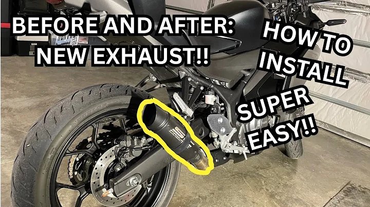 INSTALLING NEW EXHAUST - 2019-2025 YAMAHA R3+R7