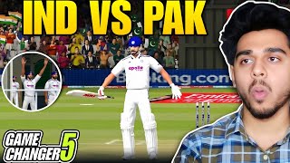 DAY 2🏏Game Changer 5 v 4.3 TEST MATCH (IND vs PAK) screenshot 2