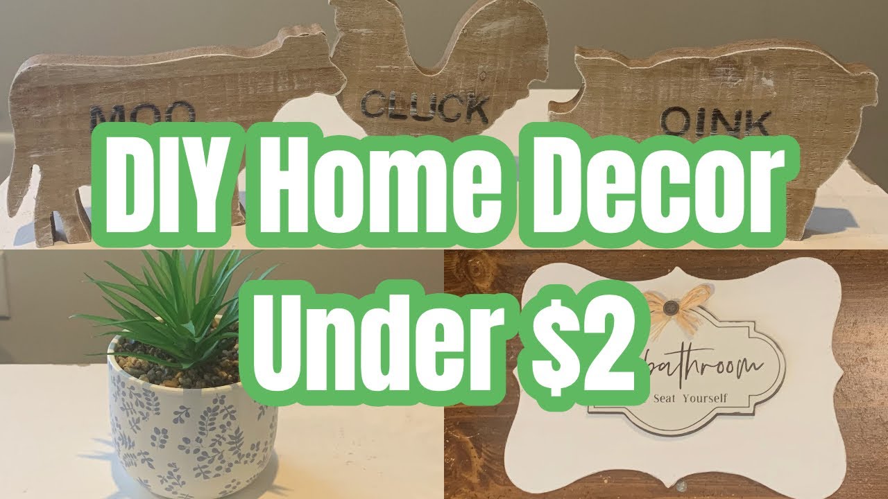 DIY Home Decor for Under 2 Dollar General Flips DIY Home Decor