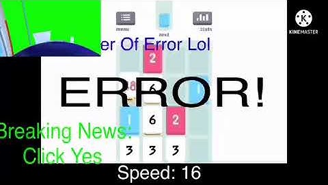 Threes Error 128 Times (Who Wants To Make Part 2?)