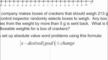 Algebra I and II: 1-7:  Absolute Value Equations