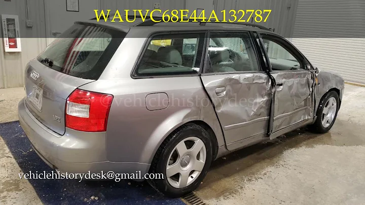 Audi A4 2004 - WAUVC68E44A132787