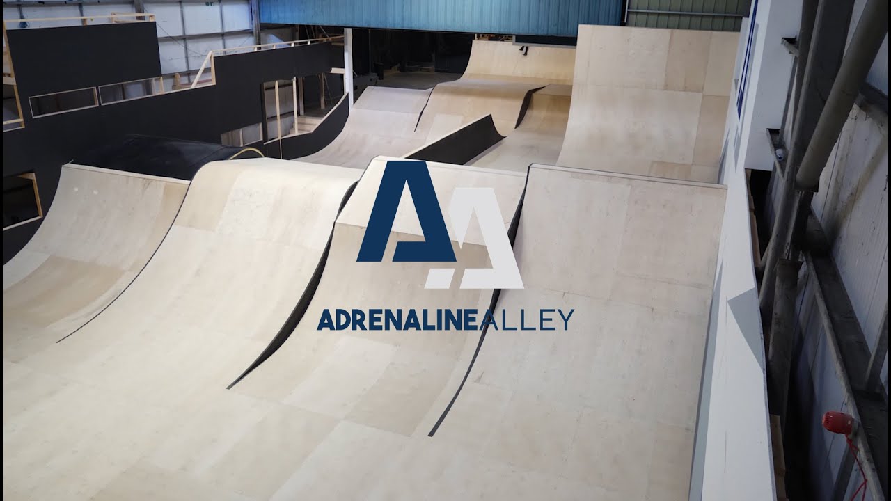 FIRST EVER BMX SESSION IN THE WAIRHOUSE! Biggest ramps at Europe's ...