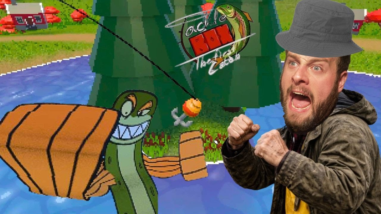 ЭТО НЕ ТА САМАЯ РЫБОЛОВНАЯ ИГРА, КАК У ТВОЕГО ПАПА!!! Ящик со снастями: Первый улов