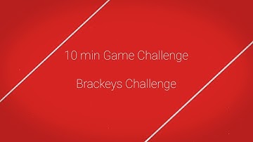 10 min Game Challenge - Brackeys Challenge