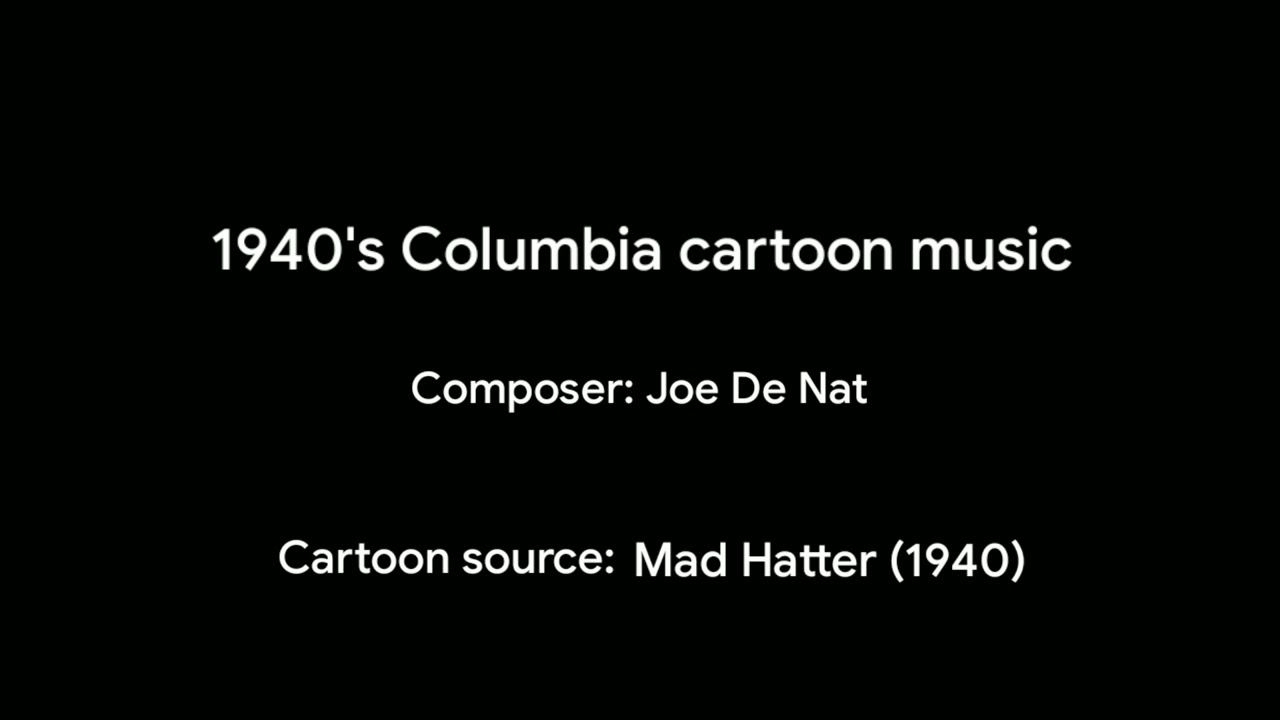 Early 1940's Columbia cartoon music - Jeremy Zyxo