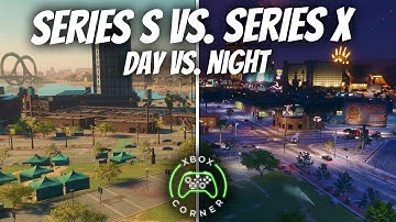 Saints Row Xbox Series X vs Xbox Series S Graphics Comparison 4K