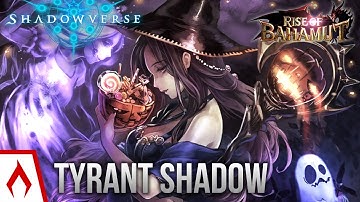 [Shadowverse] Secret Tier 0 - Post-Nerf RoB Deathly Tyrant Shadowcraft Deck Gameplay