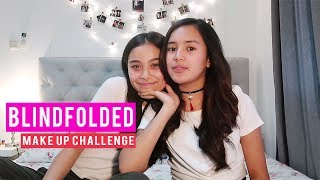Blindfolded Make up Challenge with My BESTFRIEND