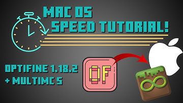 OptiFine 1.18.2 in MultiMC 5 on Mac OS 2022 - Speed Tutorial