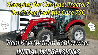 2020 Case Farmall 75C Review - Initial Impressions - Full Test Drive and Walkthrough