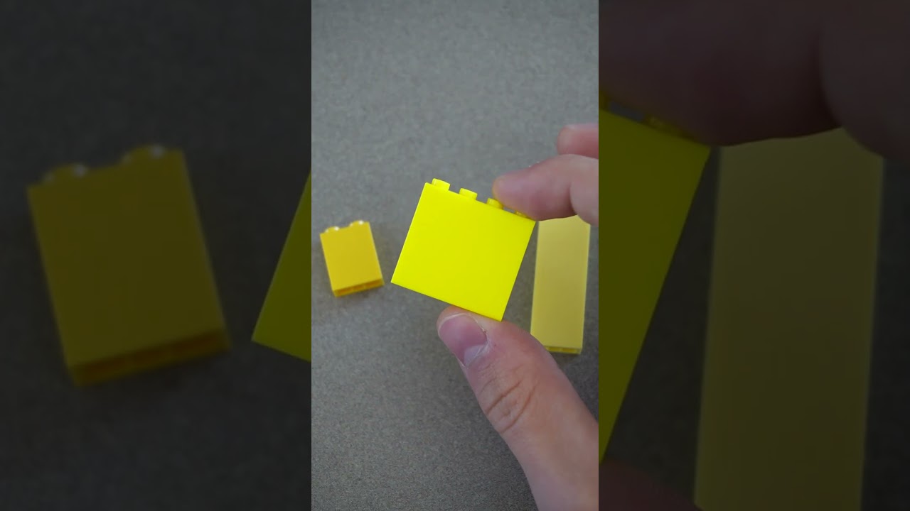 The New Lego Neon Yellow Color