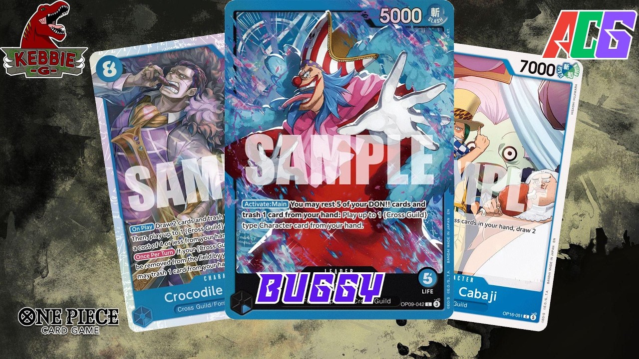 Buggy | One Piece TCG | OP16 Gameplay | $30 Budget Leaders - YouTube