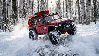 110 Rc Car Snow Challenge Gets Insane