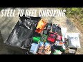 UNBOXING First Ever Steel To Reel Subscription Box: Survival, Outdoor Gear - TONS of Items!