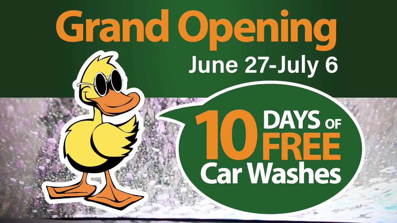 Cave Creek Quick Quack Car Wash Grand Opening 10 Days of Free Car