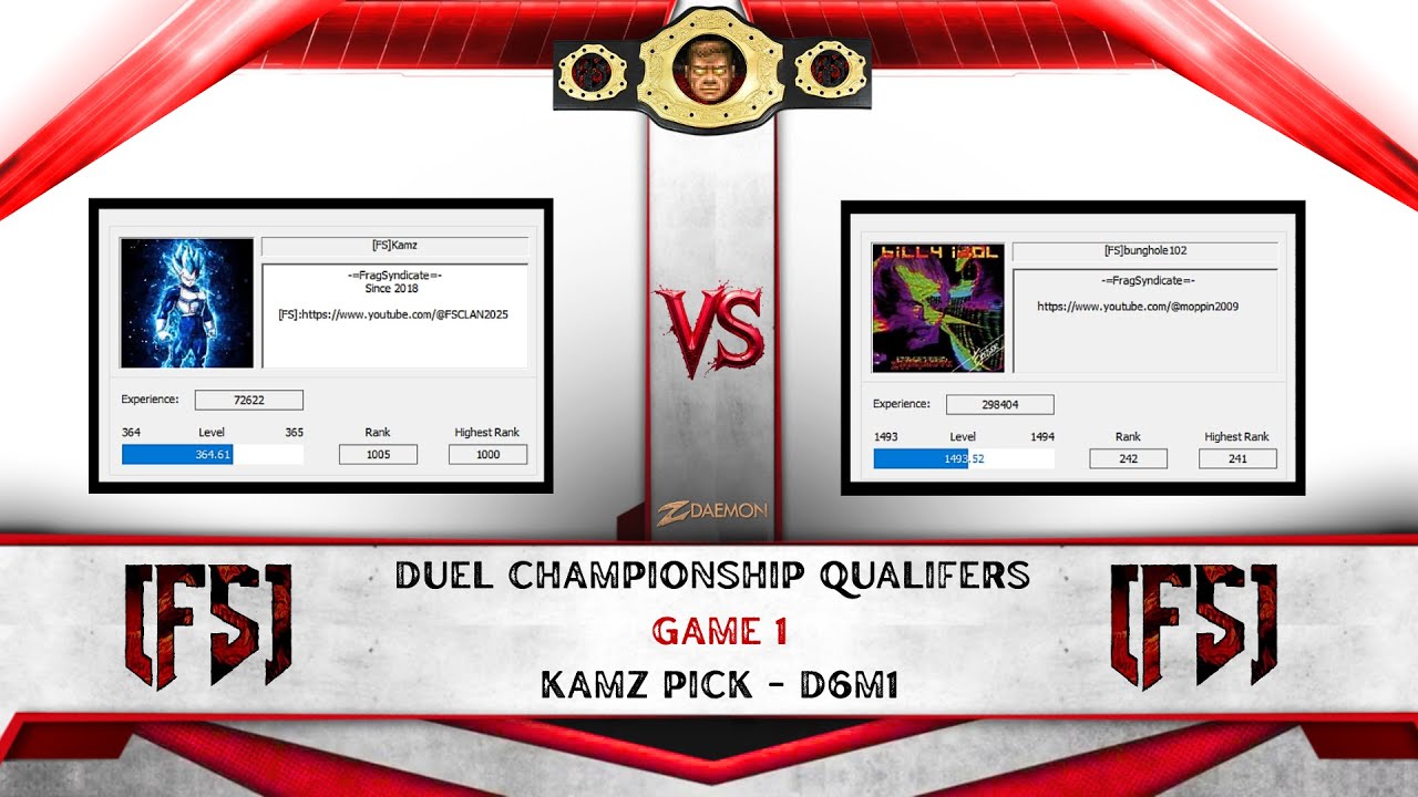 [FS]Kamz vs [FS]Bunghole Game 1 DCL Qualifiers - YouTube