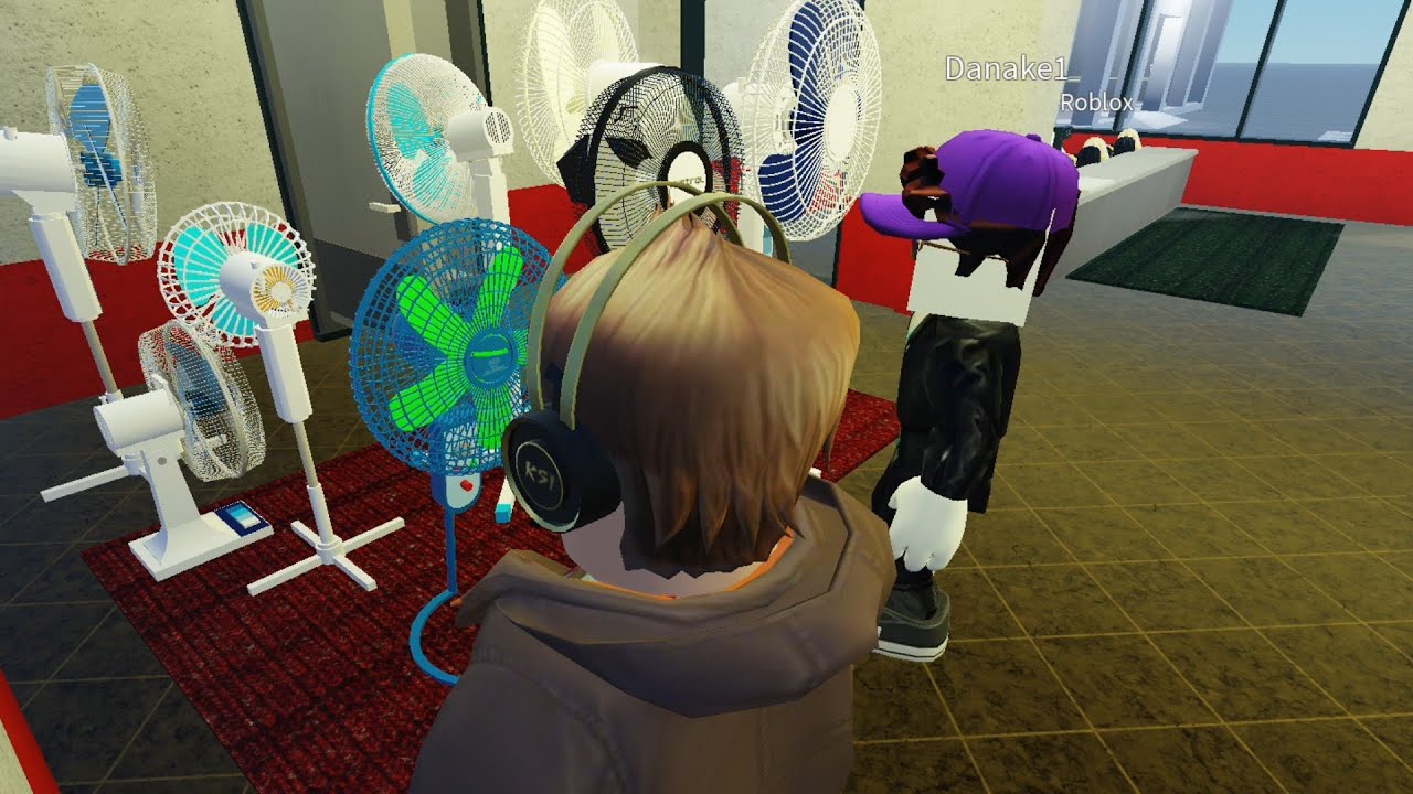 Fan] Roblox,,, Pergi Ke Toko Kipas Angin