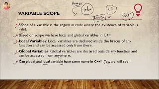 4. Variable Scope & Data Types in C++ in Hindi C++ Tutorials for Beginners