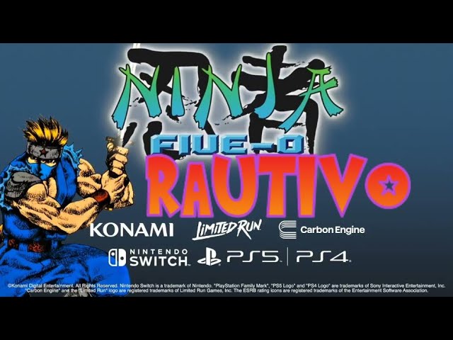 Ninja Five-O // NINJA COP (NINTENDO SWITCH) - YouTube