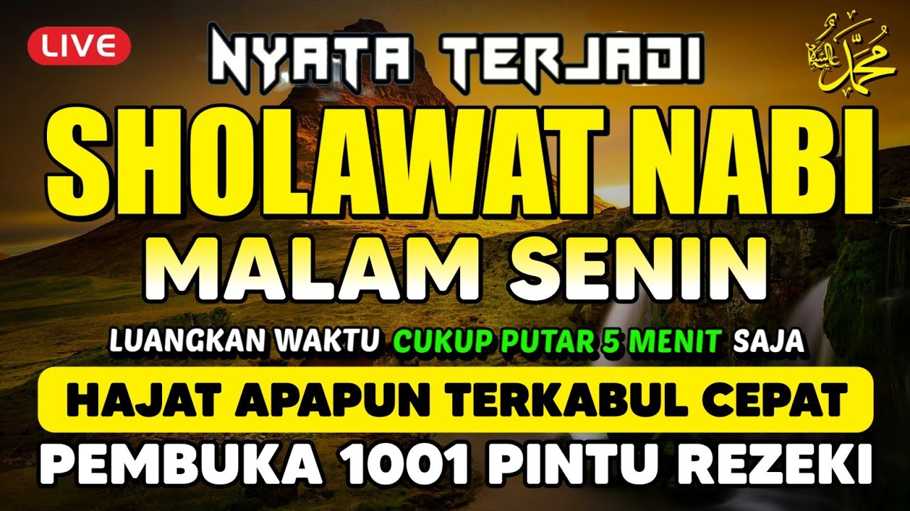 SHOLAWAT JIBRIL PENARIK REZEKI PALING MUSTAJAB, SHOLAWAT NABI MUHAMMAD SAW, Sholawat Jibril Merdu