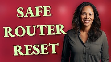 How Can I Reset My Router Without Losing Settings?