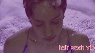 Asmr Shampooing My Hair In The Bathtub