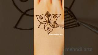 Easy And Simple 1Mint Trick Mehndi Design