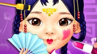 Pretty Little Princess - Dress Up, Hair Salon & Makeup - TutoToons Gameplay screenshot 2