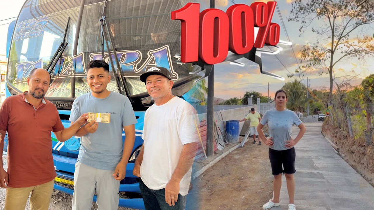 UN SUEÑO HECHO REALIDAD EN LA CASA DE LOS WALKING Y EN LA CALLE DE LA COMUNIDAD | 100 bolsas)