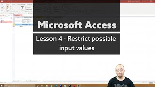 Celebrity Microsoft Access 365 Lesson 4 - Restrict cell values (lookup table vs validation) Wealth