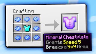 I Crafted The New Mineral Armor in Minecraft UHC...