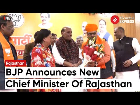 Rajasthan CM: Bhajan Lal Sharma Chosen as BJPs Chief Minister for Rajasthan @indianexpress
