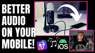 Connect External Mic to Mobile (Android/iOS) for Smule, Music, Video