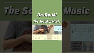 Do-Re-Mi / The Sound of Music (Ukulele) #shorts #doremi #thesoundofmusic #ukulele #ukuleletab #uke