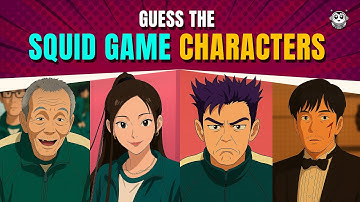 Guess The Ghibli | Squid Game: Season 3 | Netflix | Squid Game by #Trending #Ghibli Art 😎 KnowlEdges
