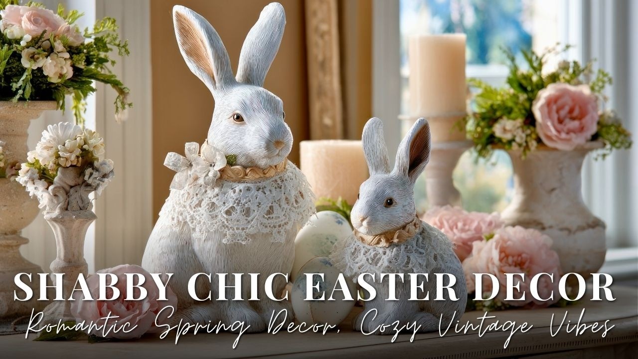 Shabby Chic Easter Decorating Ideas: Dreamy Spring Home Refresh