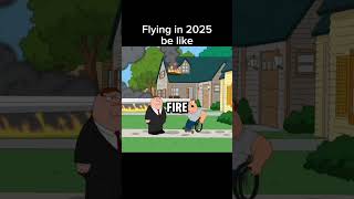 Family Guy Landing A Plane In The Road