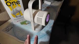 XGIMI Vibe One Battery Powered 1080P Smart Portable Projector, Great Volume, Easy Set Up & Super Fun
