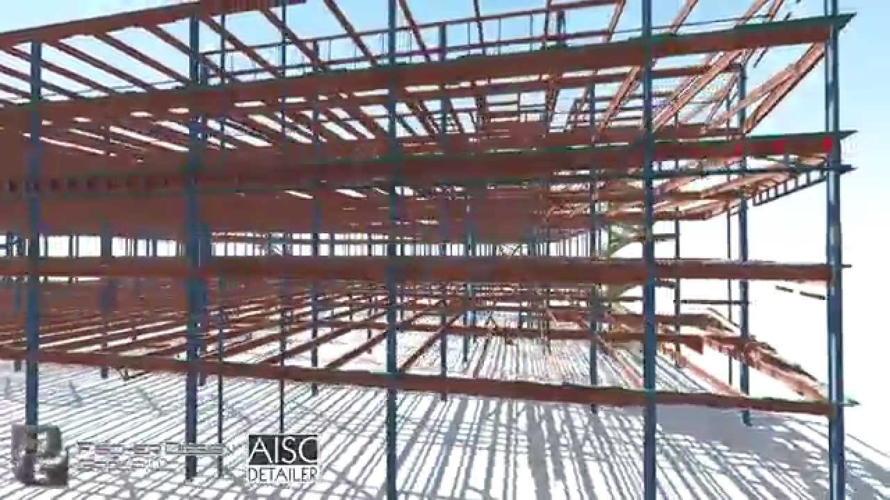 3D Modeling Promo for Steel Detailing Services - by Fischer Design ...