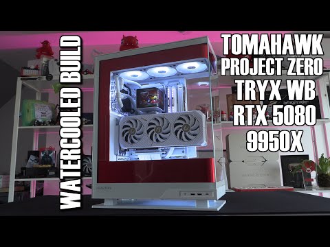 Tryx Waterblock - Phanteks X2 - MSI X870E Project Zero - Custom Build