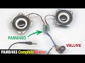 PAM8403 Amplifier Board Wiring with Volume in Hindi #creativeinside #amplifier #pam8403