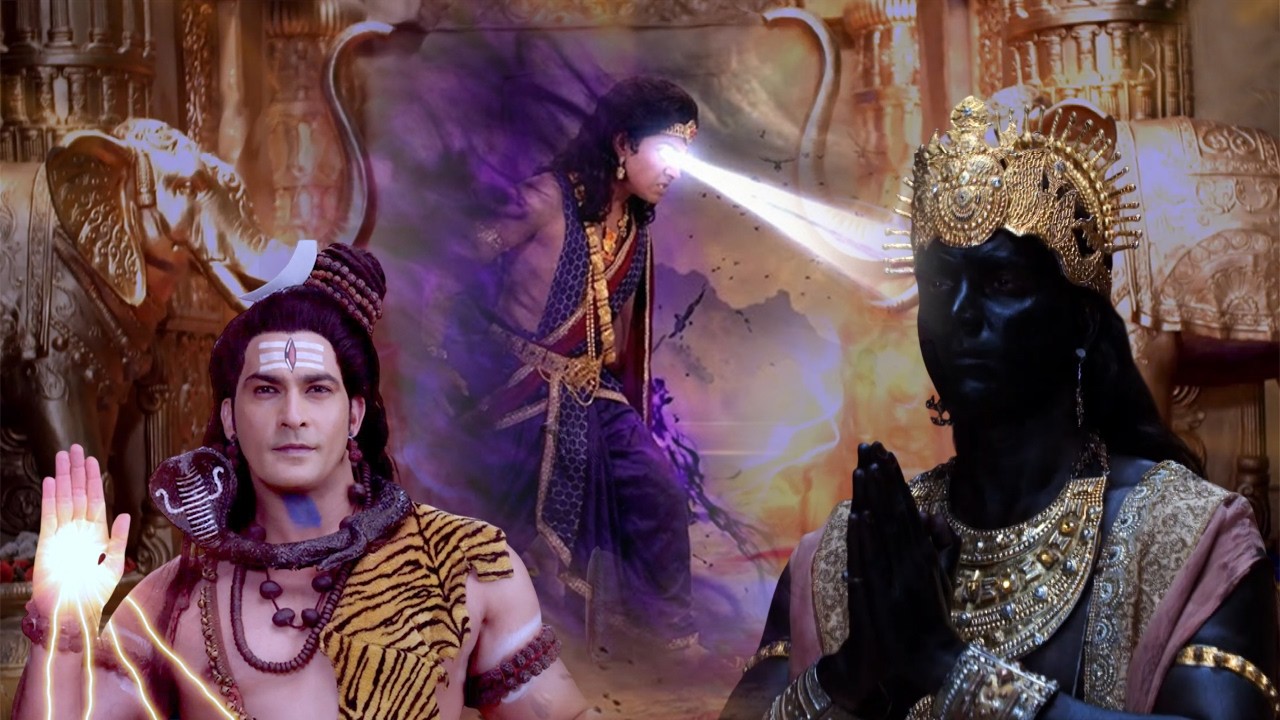 महादेव मेरे पुत्र शनि ने मेरा तेज छीन लिया, मेरी मदद करो | Vighnaharta Ganesha