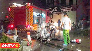 Khống chế Kho xưởng đệm mút rộng 2.000m2 cháy ngùn ngụt trong đêm ở Hà Nội | ANTV