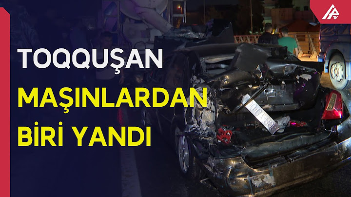 Binəqədidə ağır yol qəzası baş verib – APA TV