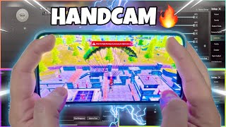 NEW😱BEST SENSITIVITY & SETTINGS 2024 ❤️ iPhone 12ProMax HANDCAM 🔥 SOLO vs SQUAD | PUBGMobile