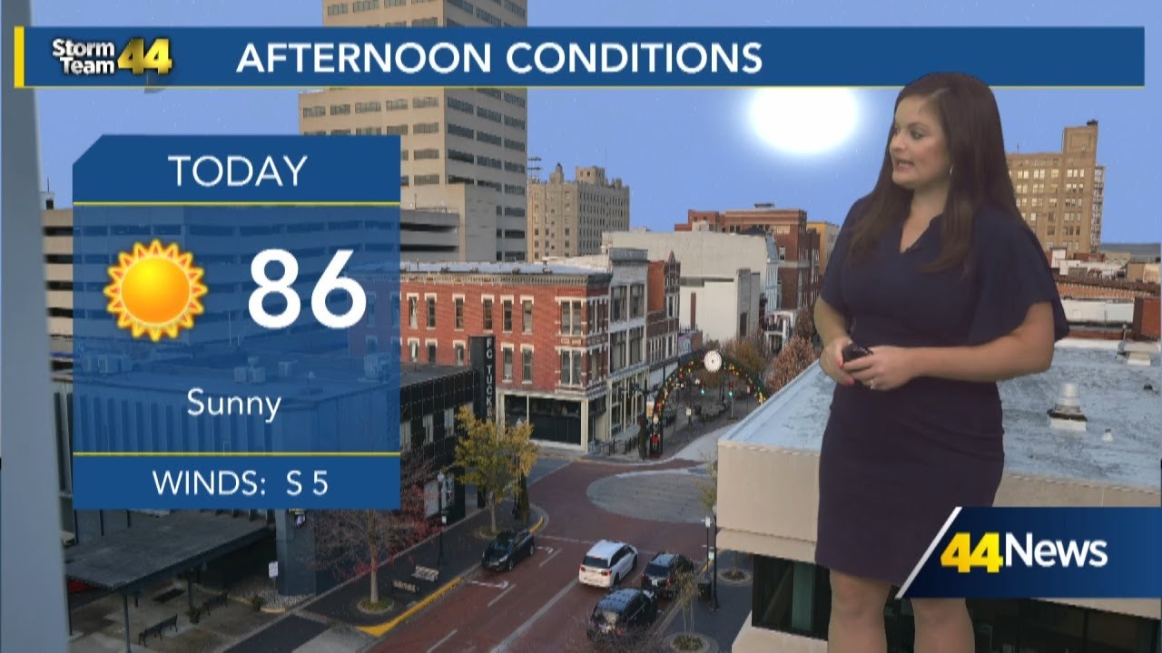 Temperatures heating up with plentiful sunshine - YouTube