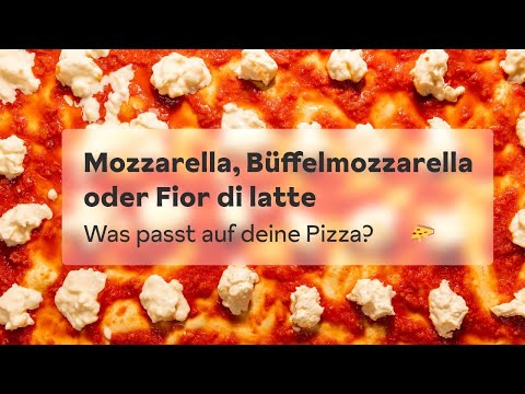 Mozzarella Auf Pizza