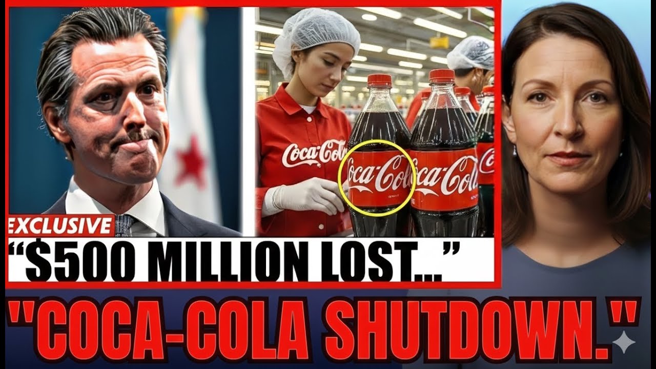California Governor in Trouble After Coca-Cola Factory Shutdown EXPOSED Elizabeth Davis Reports