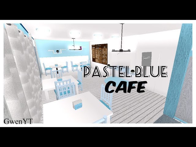 Bloxburg Blue Cafe Speed Build No Gamepass Gwenyt Youtube - cafe manager gamepass roblox